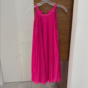 THML Pleated Halter Dress
